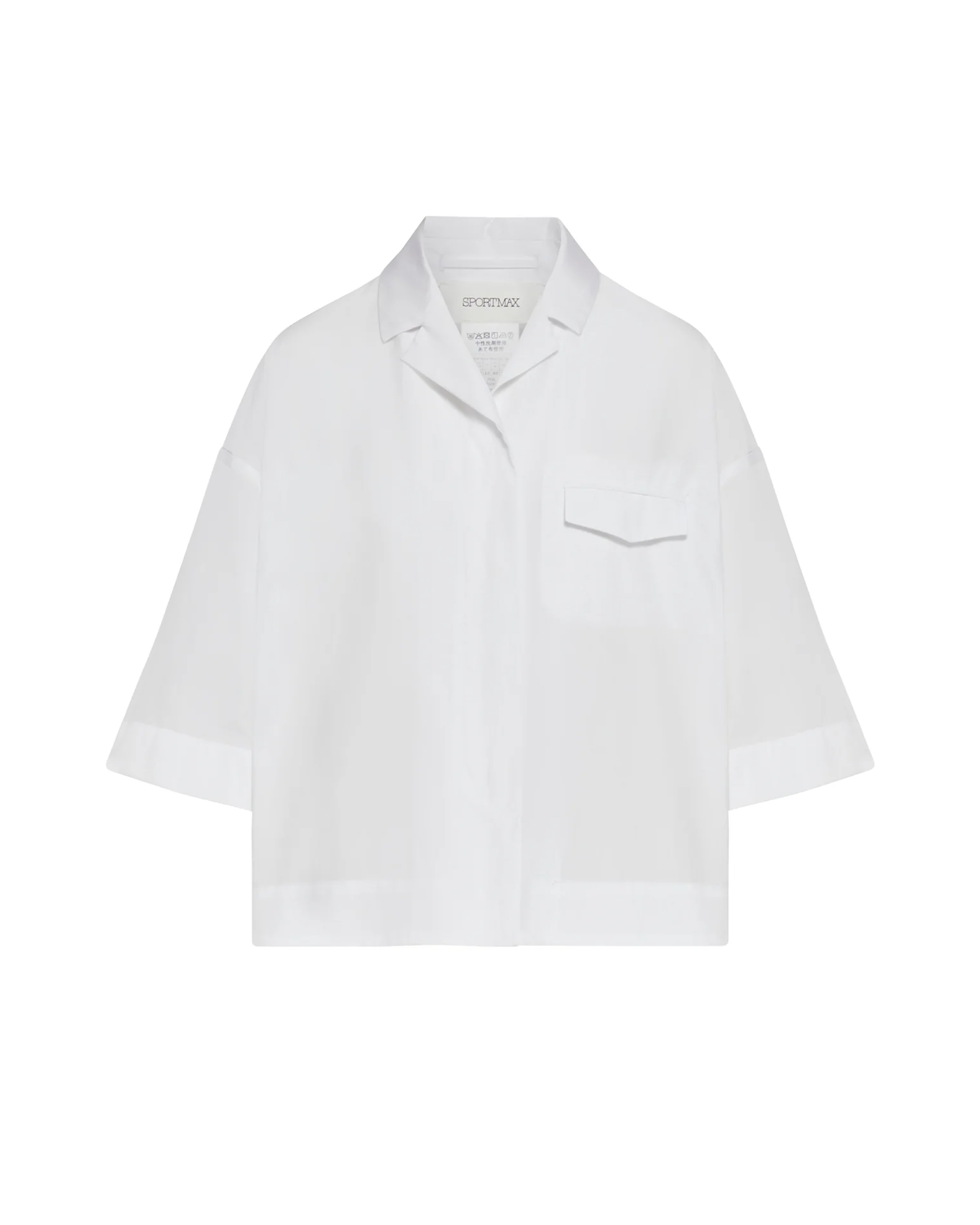 Shop Sportmax White Parole Shirt In 001