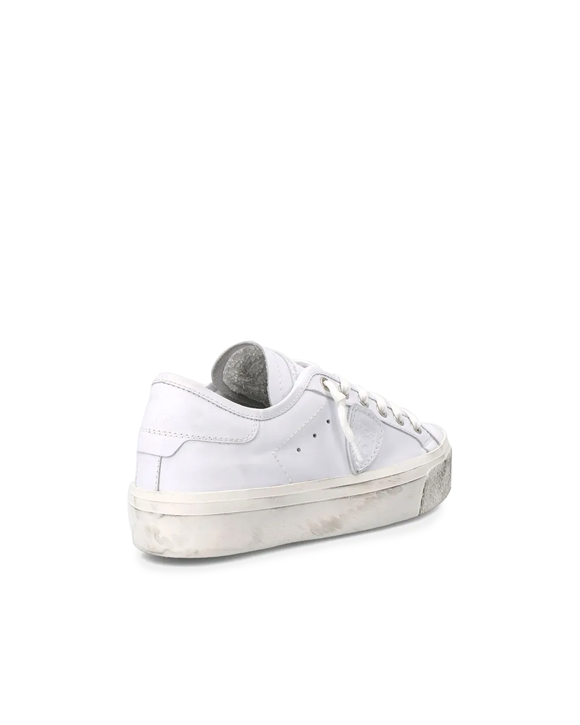 Shop Philippe Model Paris Sneakers Prsx Haute Low White In V001