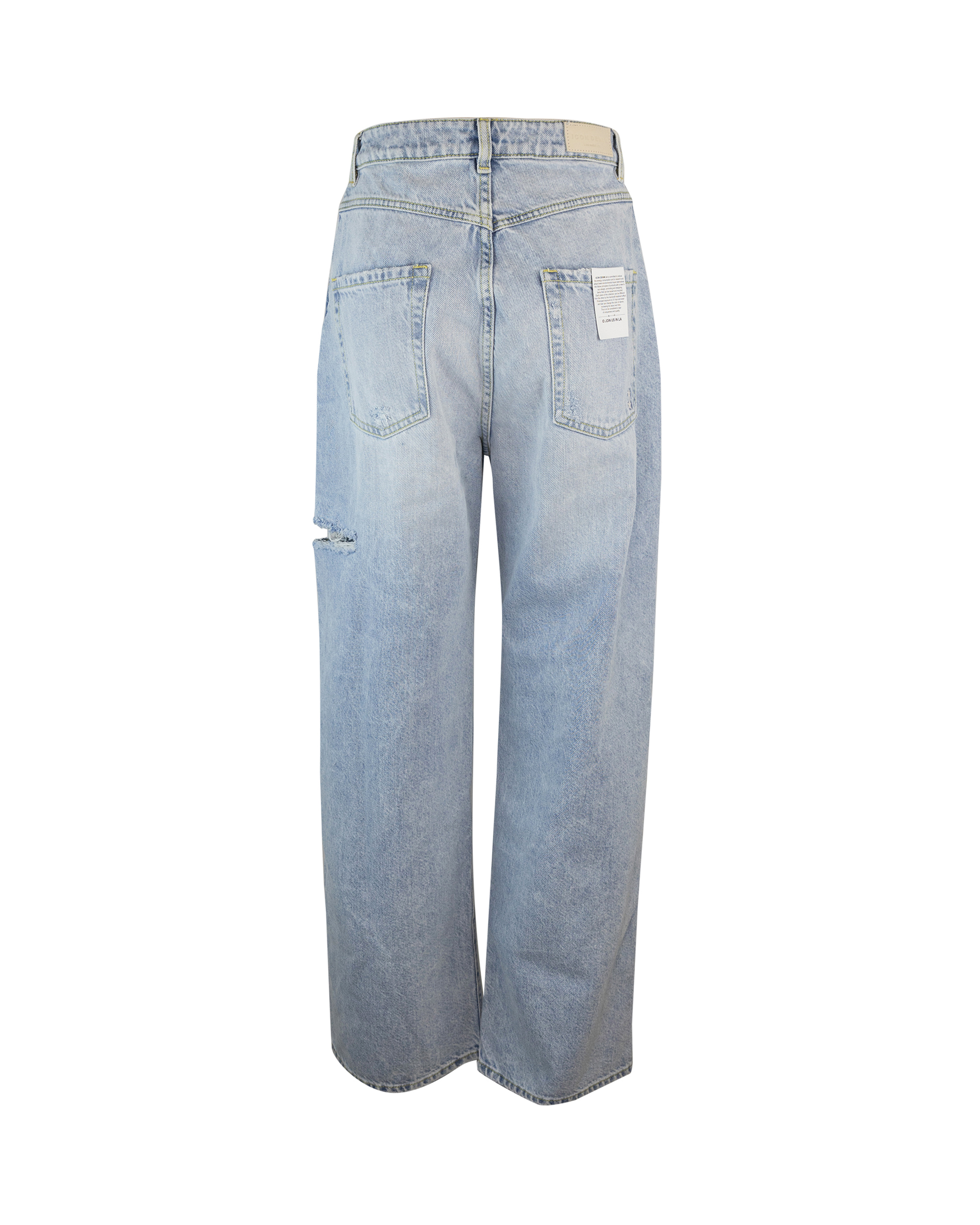 Shop Icon Denim Light Jeans With Tears In Id804