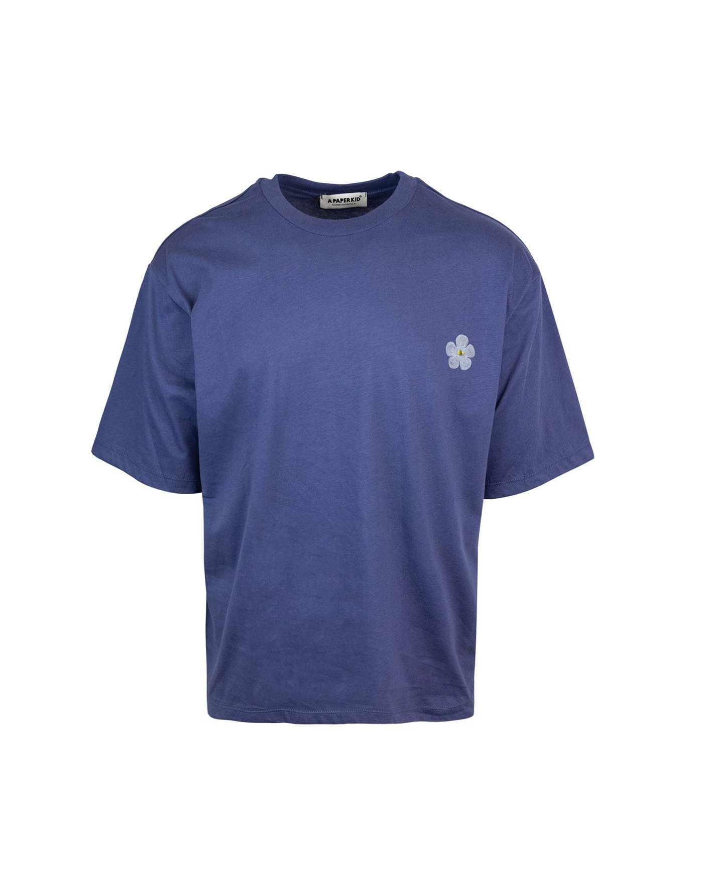 Shop A Paper Kid Blue T-shirt With Print In 060blue