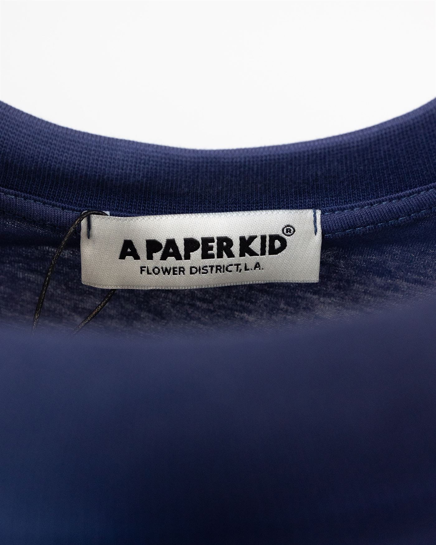 Shop A Paper Kid Blue T-shirt With Print In 060blue