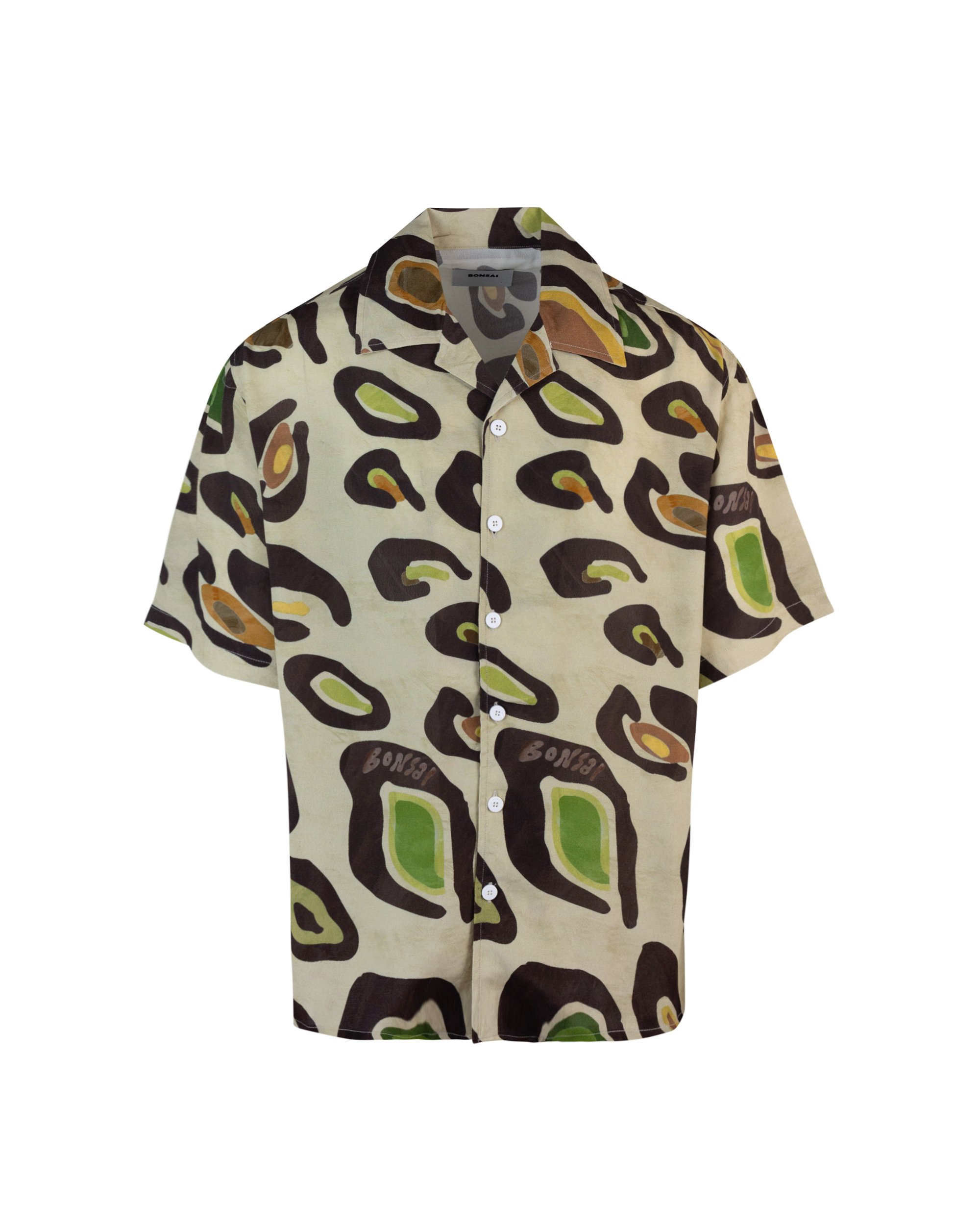 Bonsai Clothing Camicia Animalier All-over In Colcolcollection Color