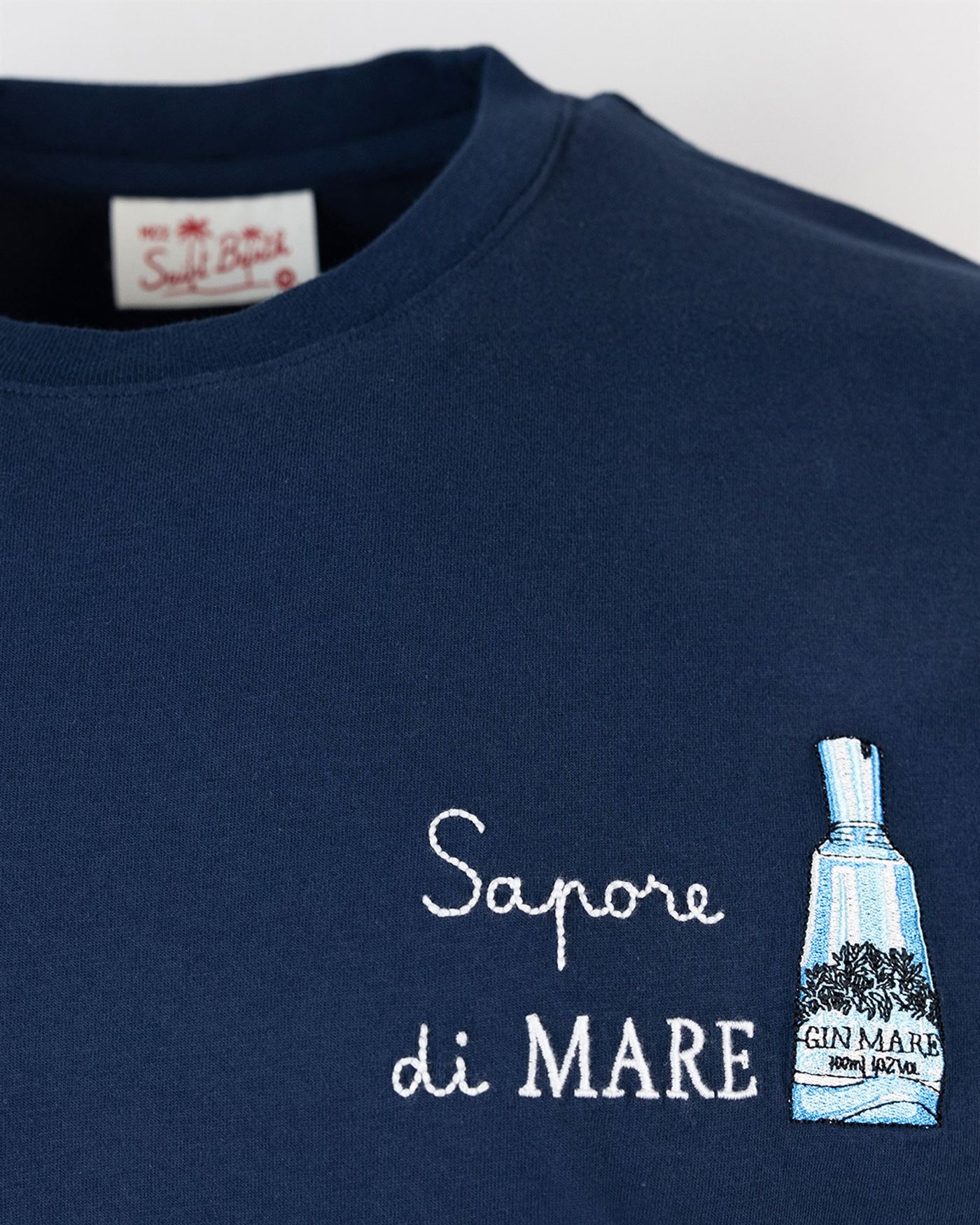 Shop Mc2 Saint Barth Classic Sapore Di Mare T-shirt In 00752f
