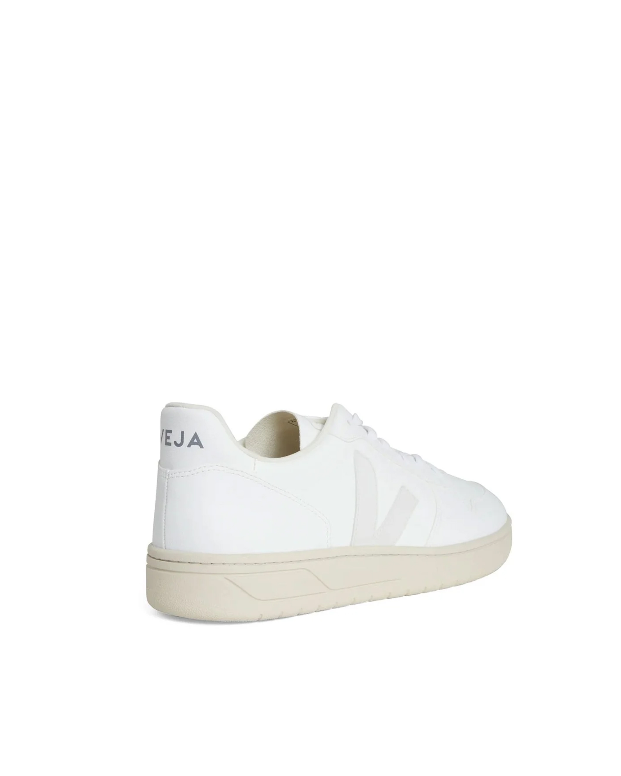 Shop Veja Sneaker V-10 Chromefree In Full_white