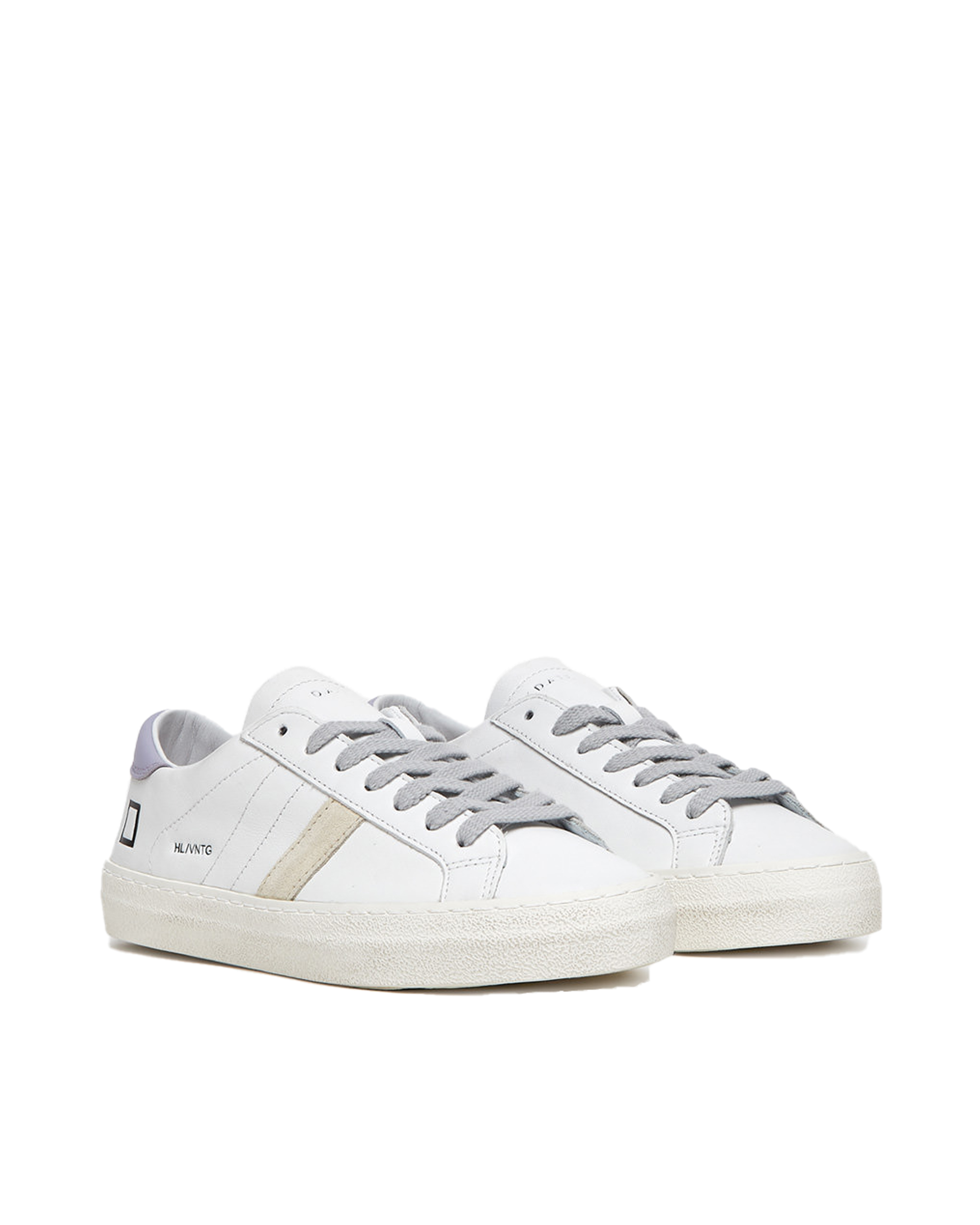 Shop Date Sneaker Hill Low Vintage Calf White Lilac In White-lilac