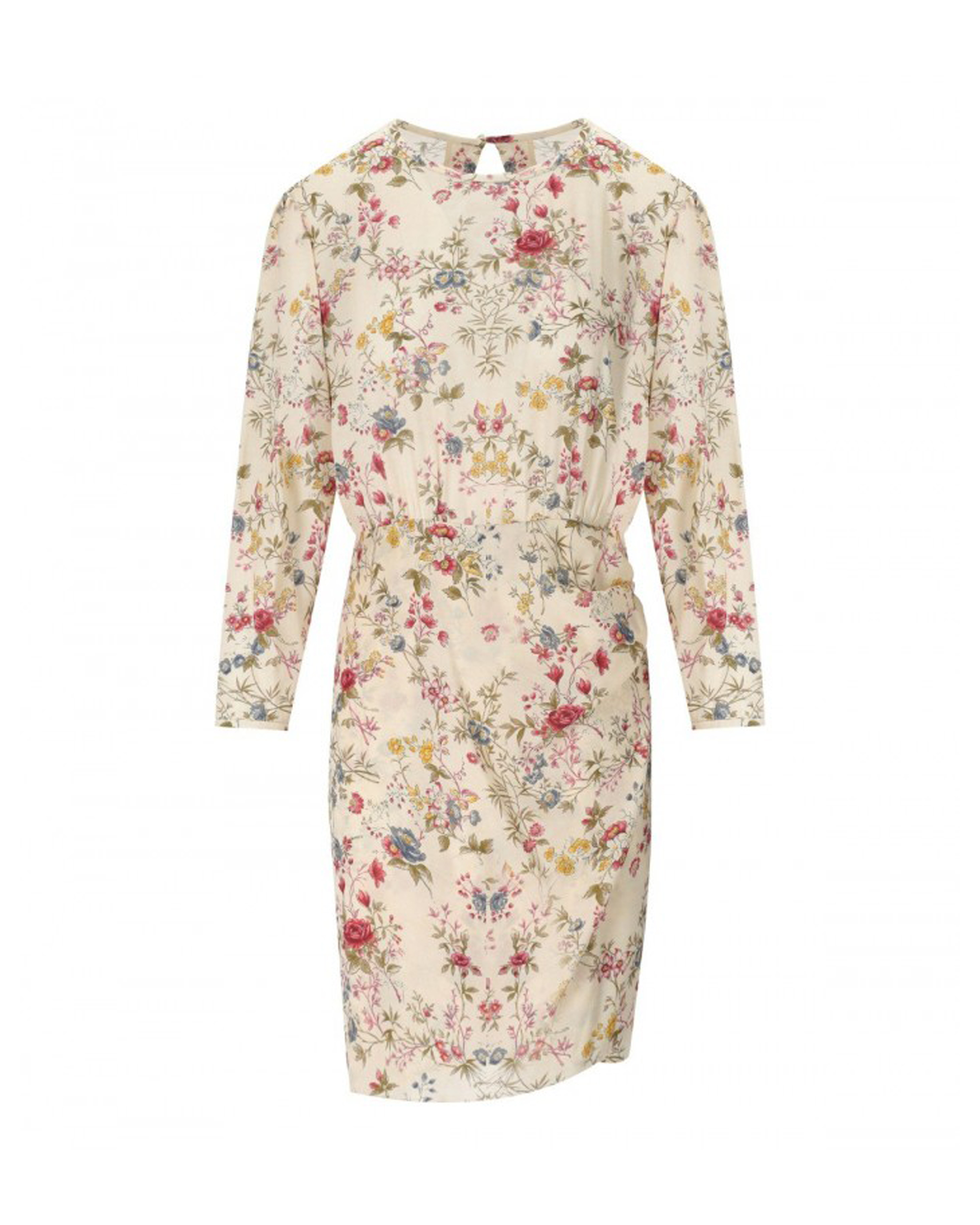 Shop Weekend Max Mara Zuppa Floral Dress In Ivory001