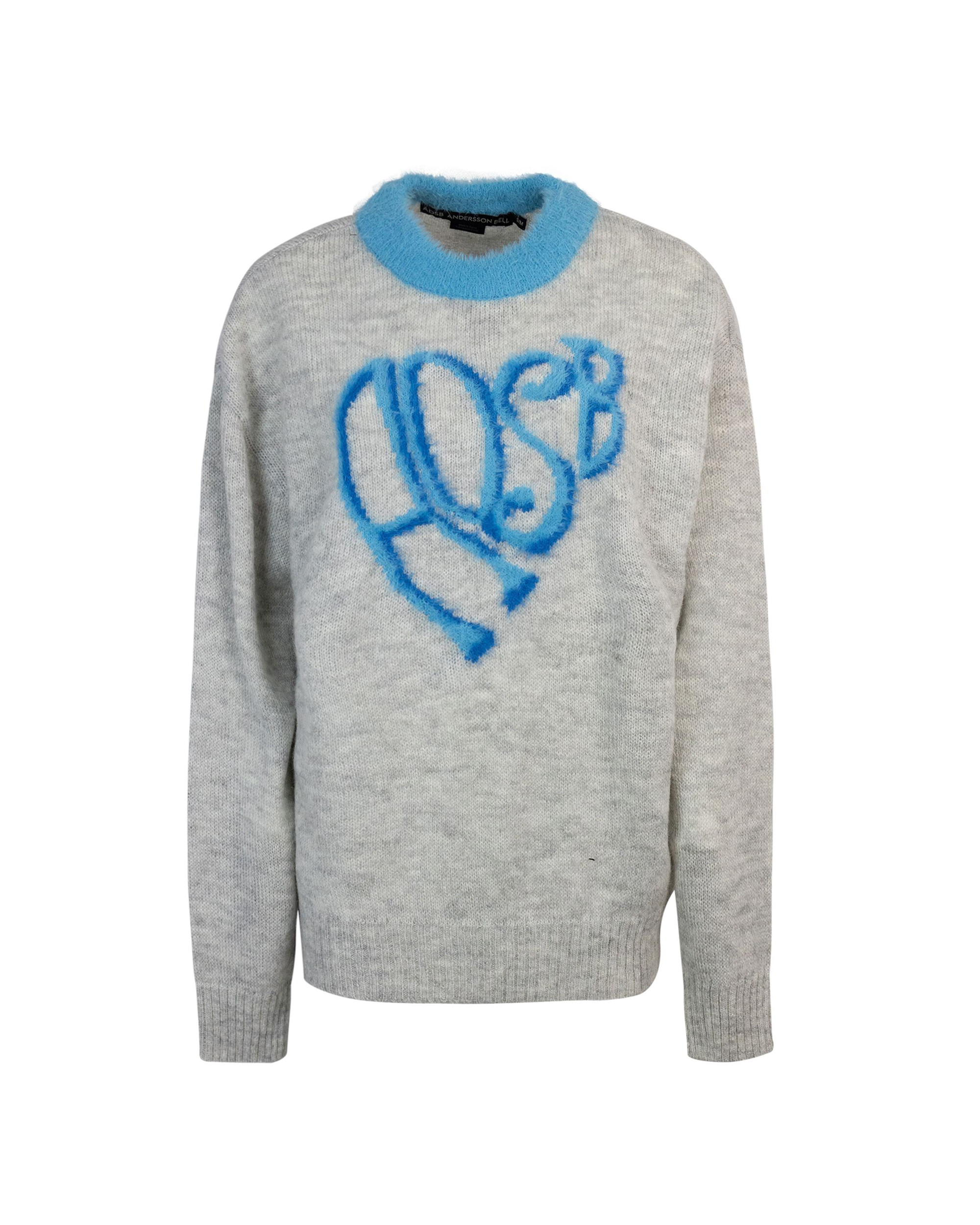 Shop Andersson Bell Adsb Heart Shirt In Grey