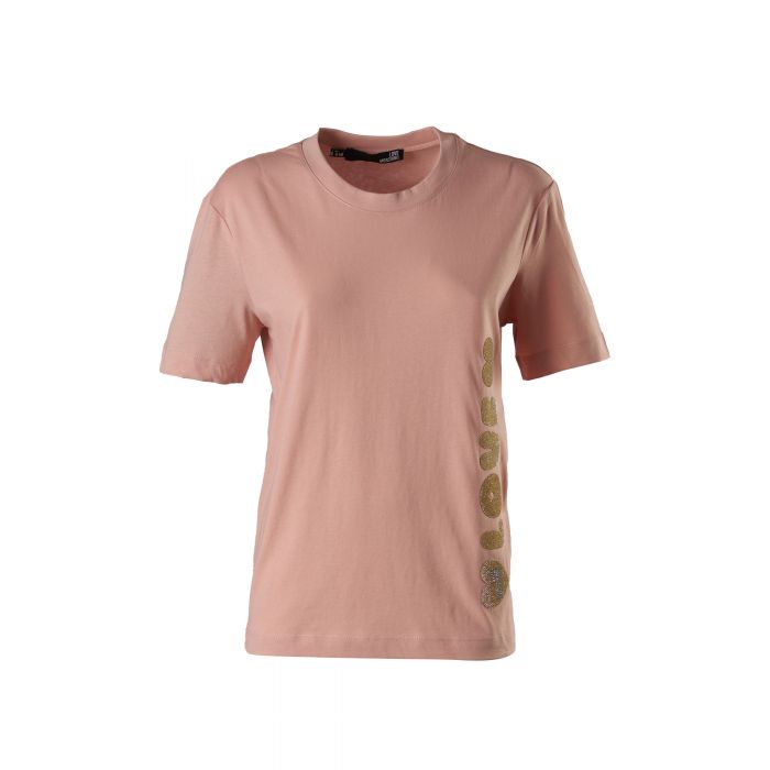 MODA DONNA Camicie & T-shirt T-shirt Stampato Marrone/Nero S Mango T-shirt sconto 58% 