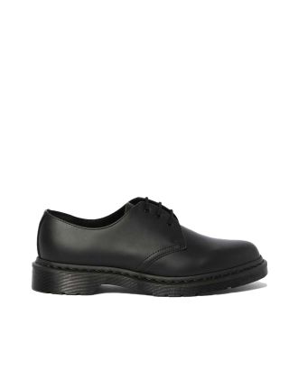 1461 Mono Black Smooth lace-up shoe