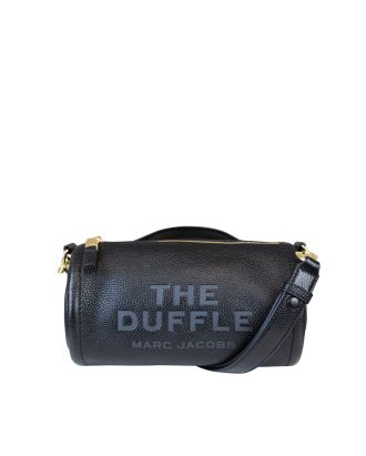 The Leather Duffle bag Black