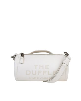 The Leather Duffle bag Cotton Candy