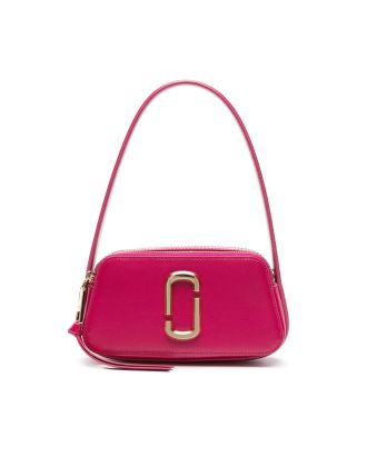 The Slingshot Leather Tote Bag Lipstick Pink