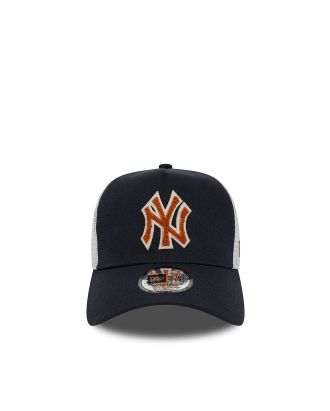 Cappellino Cappellino Trucker New York Yankees Boucle Blu Navy