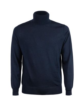 Pullover blu minimale