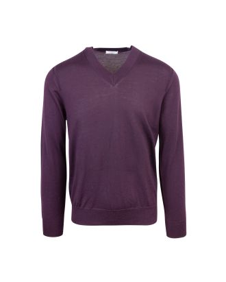 Purple V shirt