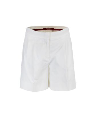 Shorts in cotton gabardine