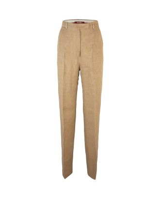 Faded linen trousers