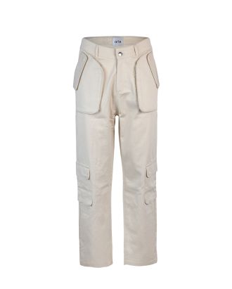 Cream Safari trousers