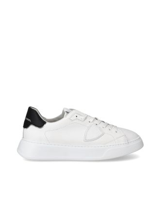Black and white Temple low sneaker