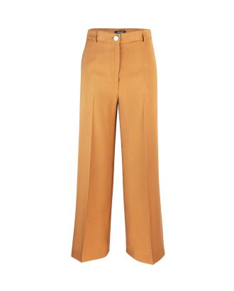 Bronze trousers with front crease