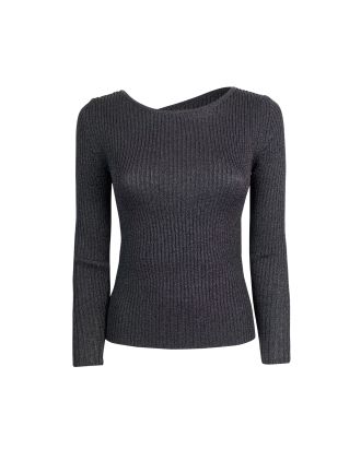 Lurex knit top