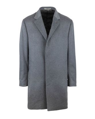 Gray coat in wool