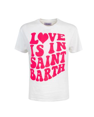 T-shirt Love Is In Saint Barth