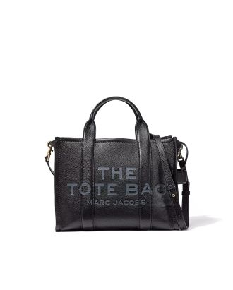 The Leather Medium tote bag black