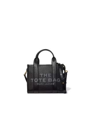 The Leather Small Tote Bag Black