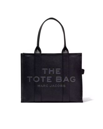The Leather Large Tote Bag Black