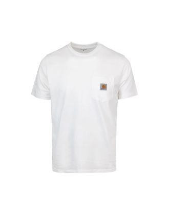 T-shirt pocket bianca