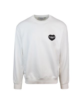 White Heart Bandana sweatshirt