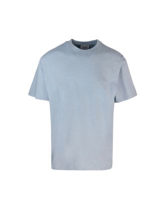 S/S Duster Script T-Shirt Misty Sky