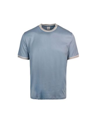 T-shirt with contrasting edges