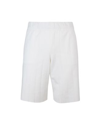 Leoben knitted white shorts
