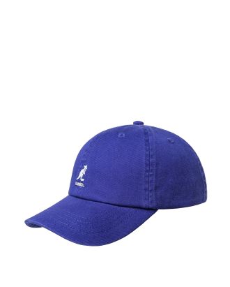 Washed Baseball Cap Blu