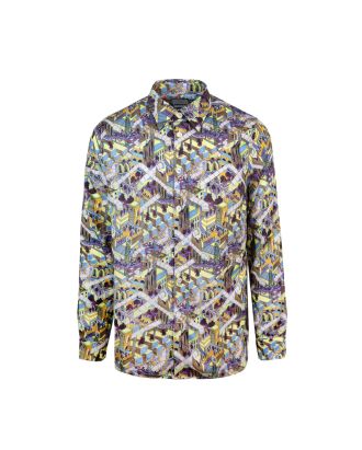 Multicolor patterned shirt