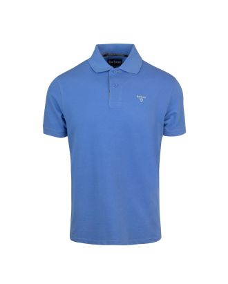 Pique polo shirt with Tartan inserts