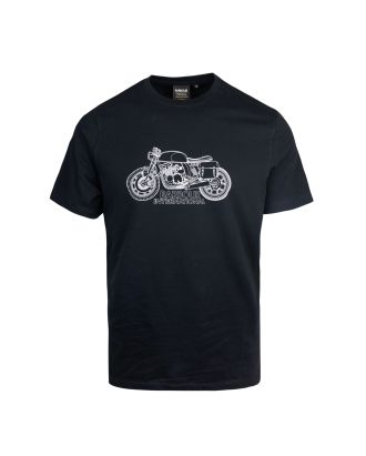 T-shirt Colgrove Motor nero