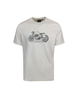 T-shirt Colgrove Motor grigio chiaro