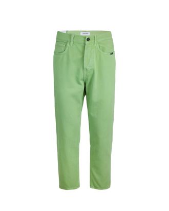 Jeans Regular Verde Pallido