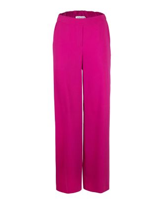 Soft trousers with elastic