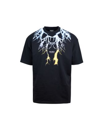 T-shirt Lightning bicolor