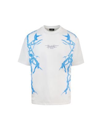 T-shirt Lightning light blue