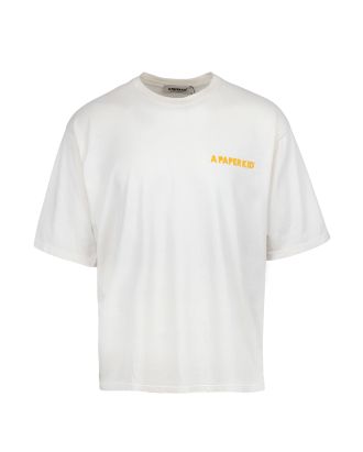 T-shirt oversize con logo stampato