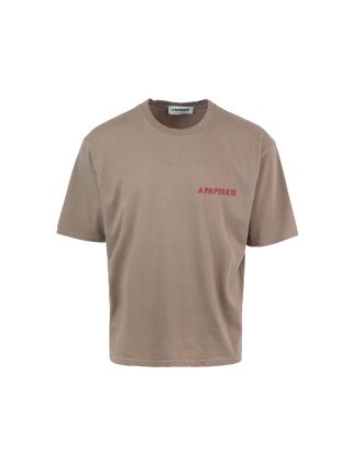 T-shirt oversize Tortora