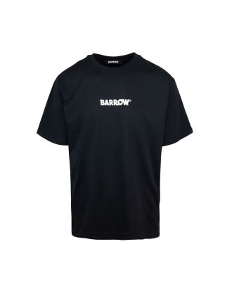T-shirt maxi logo nera