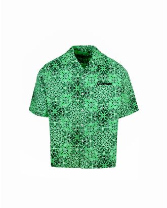 Camicia Bandana verde