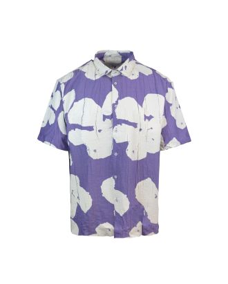 Lilac floral shirt