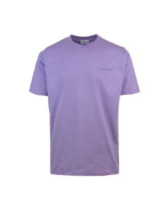 Purple t-shirt with embroidery